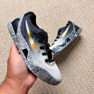Nike Kobe 9 Protro Mamba Mentality Gigi Black White Gold Womens 5.5